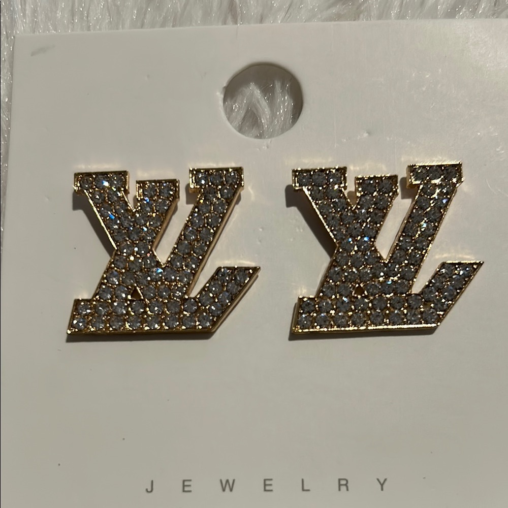Fashion Jewelry Gold and Silver Sparkle Earrings